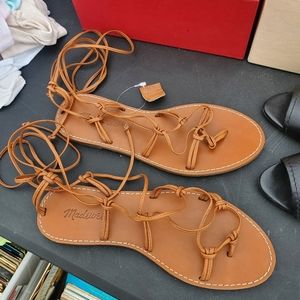 Madewell lace-up sandals